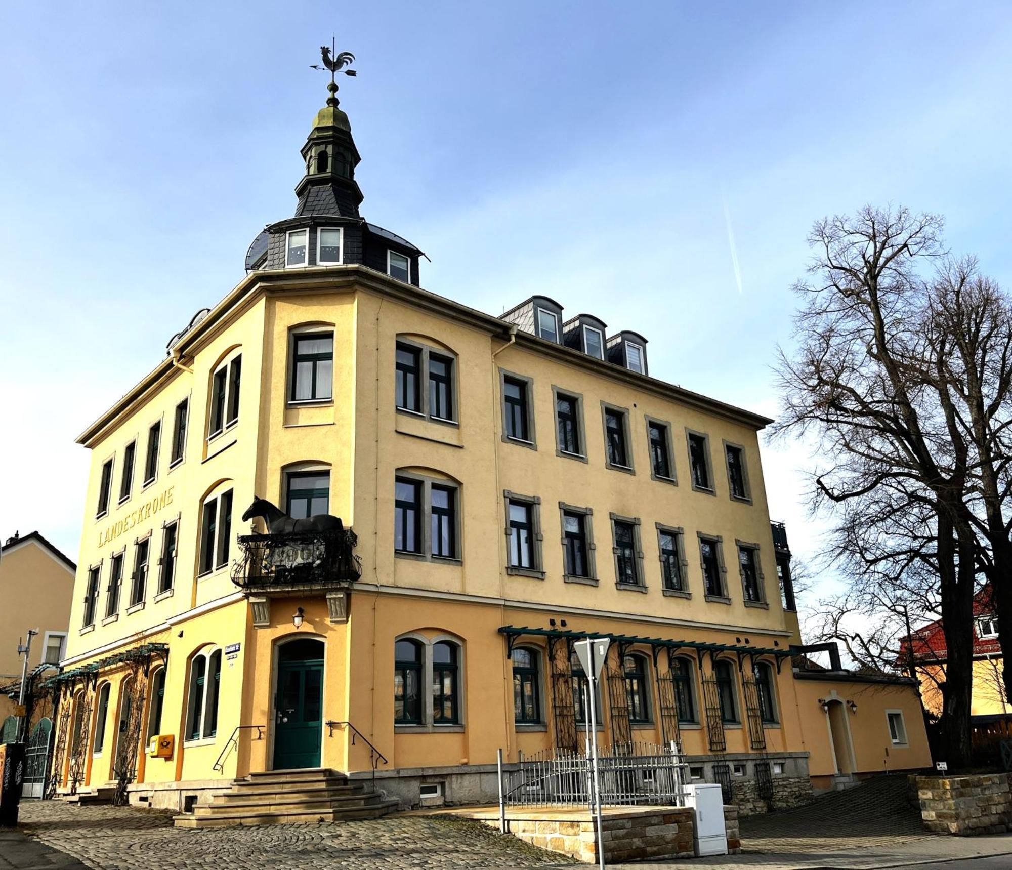 Ferienwohnungen Landeskrone Дрезден Экстерьер фото